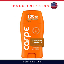 Carpe Women s 100hr Antiperspirant Deodorant Coconut Vanilla 1.76oz Sweat Odor