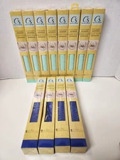 Crafter's Square Permanent Vinyl Paper Sticker Back 12" x 48" Rolls Lot Of 12