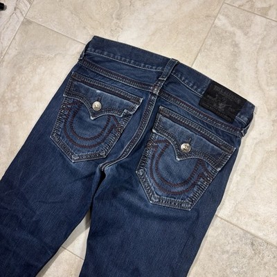 Vintage True Religion Jeans Ricky Big QT Mens 34x33 Made In USA