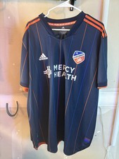 FC Cincinnati Luciano Acosta adidas Navy 2021 The Dynamic Kit Authentic - 3XL