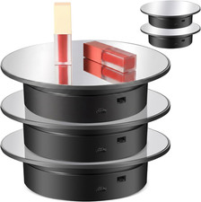 360  Electric Rotating Display Stand - 5 Pcs Turntable for Jewelry  Models