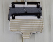 Hanes 6 PACK Girls' Originals Boyshort Underwear Assorted Colors Size 14