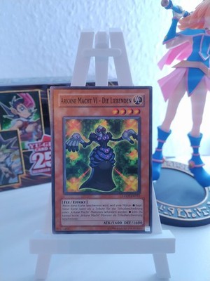 Yugioh Karte: Arkane Macht VI - DIe Liebenden LODT-DE012 Light of Dest. Deutsch