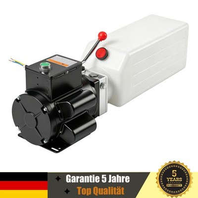 10L Hydraulikaggregat Doppelwirkend Hydraulische Pumpe 220V Hydraulikpumpe