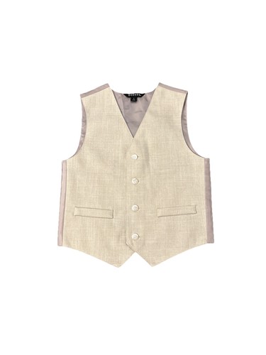 George Vest Tan/ivory Youth Boys Size 7 - Picture 5 of 5