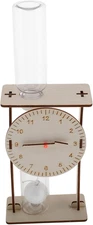 1Set DIY Water Clock Science Experiment Kit Gears Fun Learning Clock for Boys an