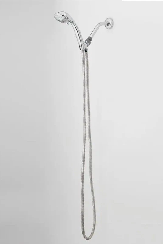 Manguera de ducha de repuesto de acero inoxidable Glacier Bay 86" cromada 1000023527...232 Foto 2 de 4