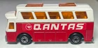 Matchbox Lesney Superfast #65 Airport Coach Red "Qantas"