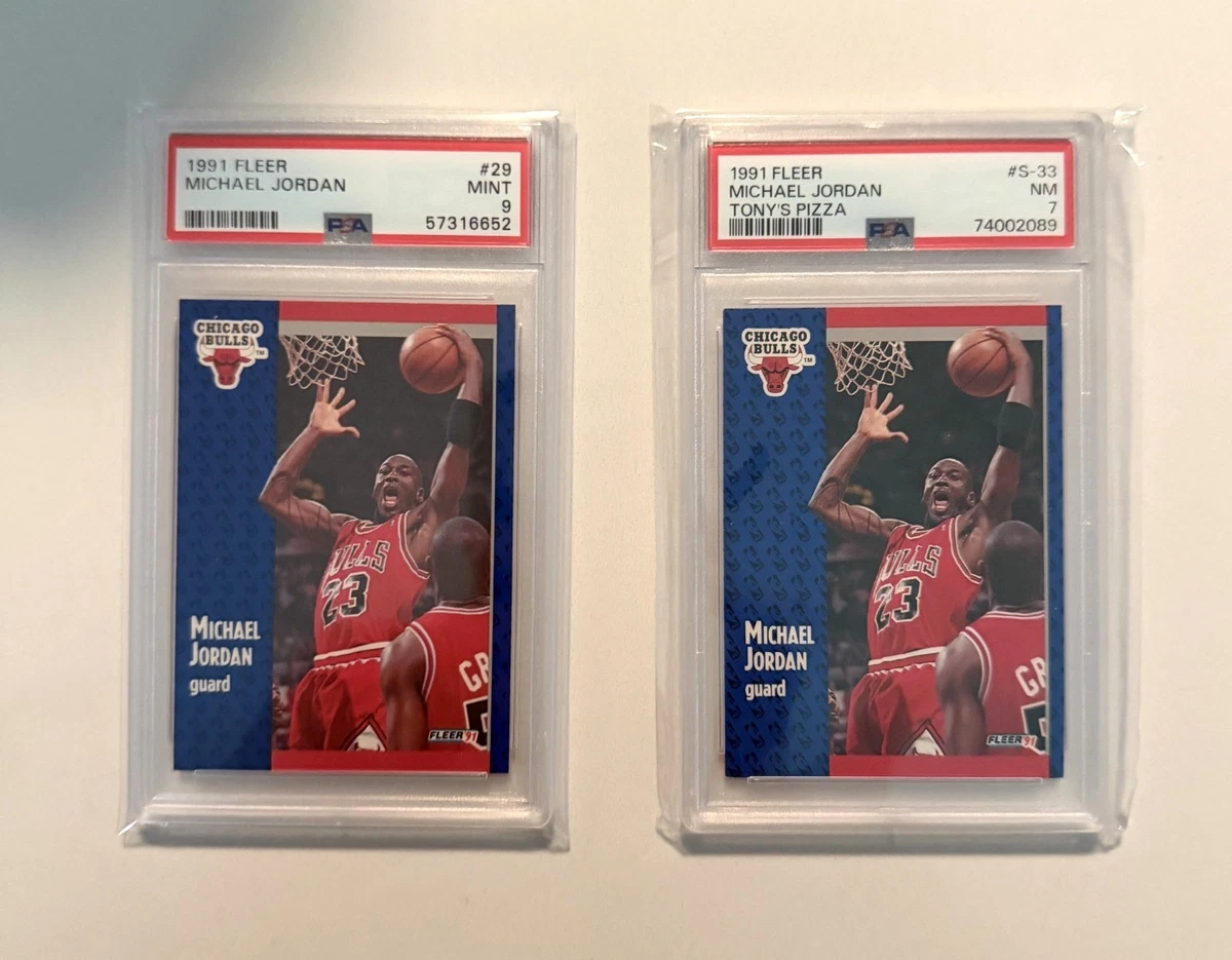 お正月セール] 1992 Fleer マイケル ジョーダン PSA-9 美品！ Amazon