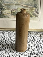 Antiker Steinzeug Flasche Schnapsflasche Um 1900