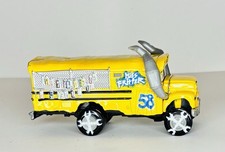 Disney Pixar Cars Miss Fritter Crazy School Bus Diecast Model Toy Car Boy Gift