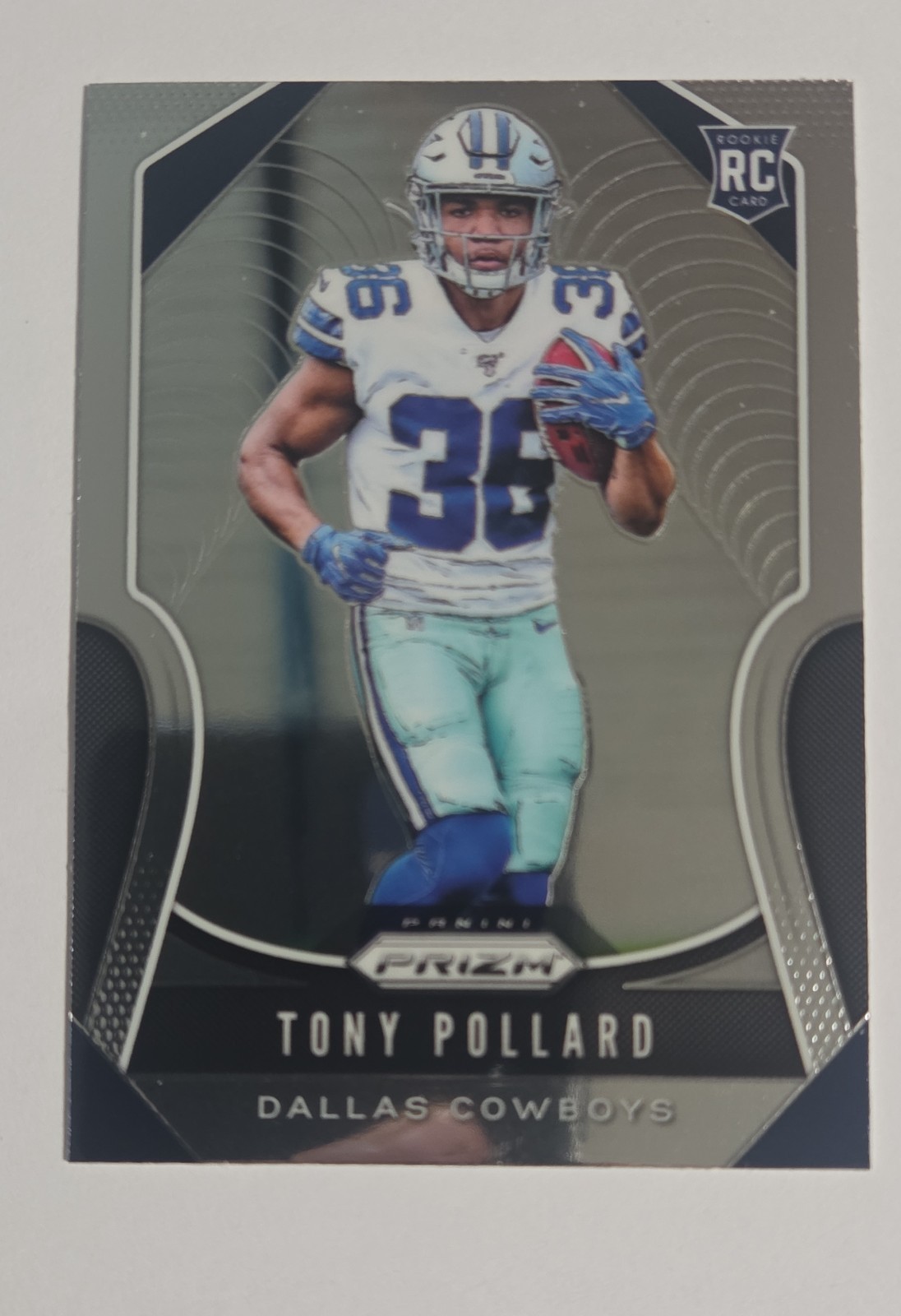 2019 Panini Prizm - Rookies Tony Pollard #339 Silver Prizm (RC)