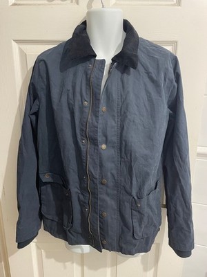 Livergy Mens Medium Blue Long Sleeved Zip Fasten Jacket (Ex Cond)