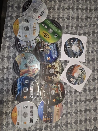 New Listing13 PS3 Games Lot eternal sonata, Minecraft, killzone collection, infamous