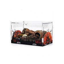 8x5x5 Acrylic Reptile Enclosure - Halloween Magnetic Top Habitat USA FAST SHIP