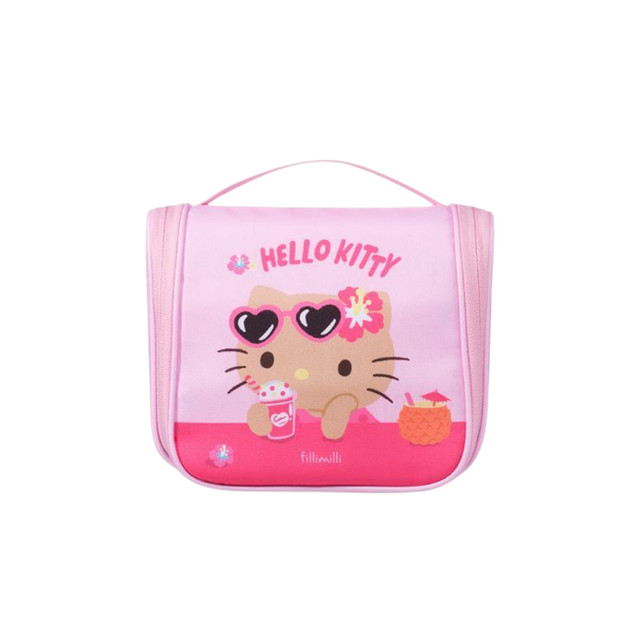 Sanrio x Fillimilli Hello Kitty Travel Pouch Pink Official