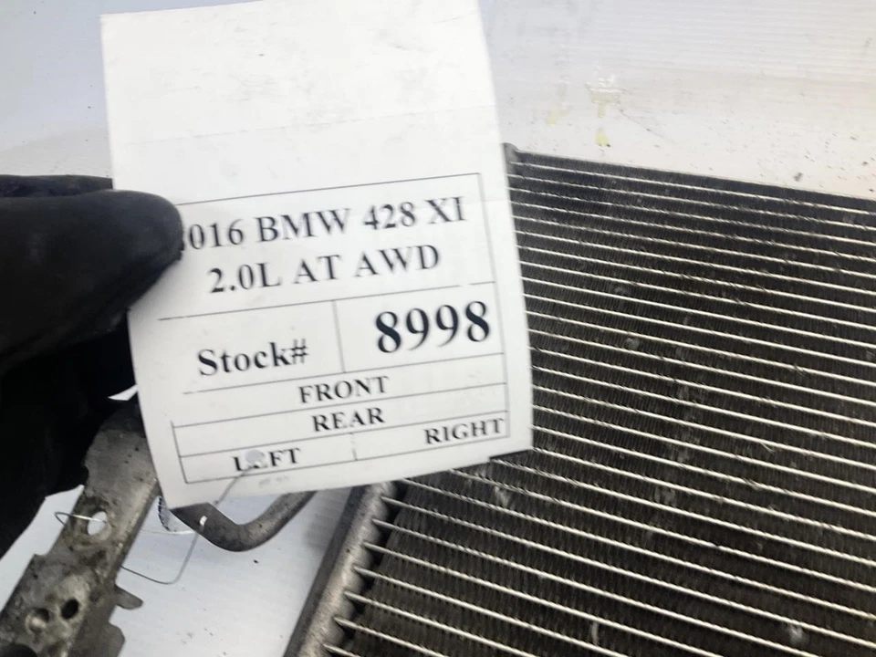 12-16 BMW 428i 2,0 L AT A/C AC condensador T Foto 4 de 4