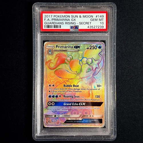 Primarina-GX graded PSA 10 for sale on eBay