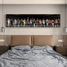 NBA All Stars Poster Home Decor LeBron Curry Butler Canva Basketball Greatness