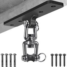 Heavy Bag Ceiling Mount Hanger 360° Swivel Hook 600LB for Boxing MMA