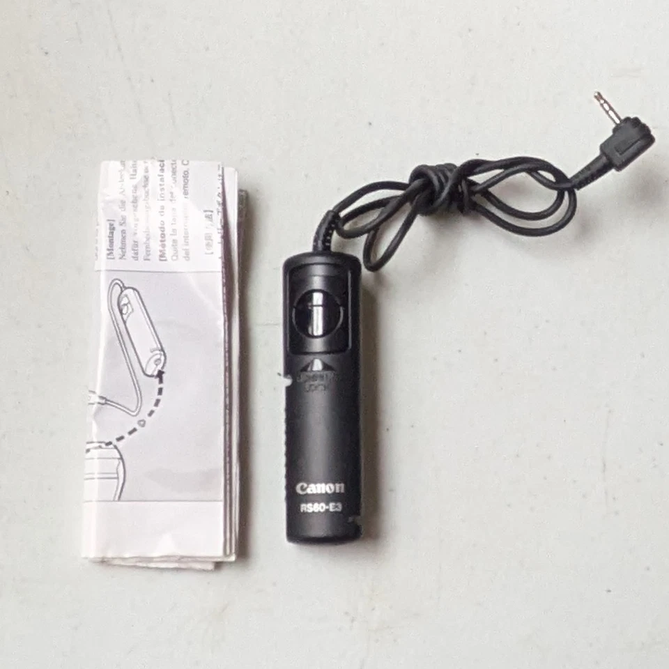 OEM Canon RS60-E3 Remote Shutter Release Switch for EOS SLR DSLR Cameras - Image 2 of 3
