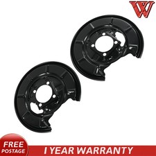 For Mercedes-Benz A-Class W169 B-Class W245 Rear Brake Disc Splash Panels Pair