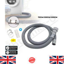Universal Washing Machine Dishwasher Drain Waste Hose Extension Pipe Kit Tool