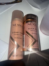 Nexxus Slick Stick Strong Hold Hair Wax - 2.33oz and  hair spray 