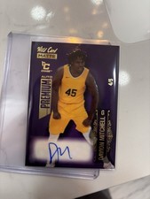 2022 Wild Card Matte Premium - Autograph Davion Mitchell #MB-A /5