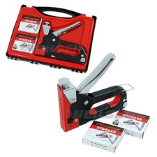 Heavy Duty Staple Gun 3 In 1 Stapler Tacker With 600 Staples Upholstery