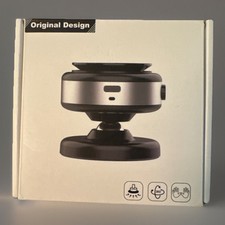 Electric Vacuum Magnetic Suction Cup Car Phone Rotating Holder Stand Mount