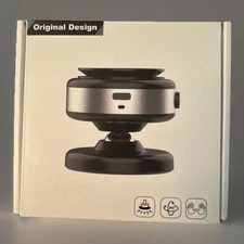 Electric Vacuum Magnetic Suction Cup Car Phone Rotating Holder Stand Mount