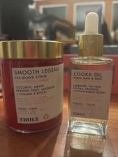 Truly Smooth Legend Pre-Shave Scrub & Cooka Oil