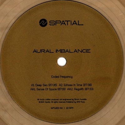Aural Imbalance - Coded Frequency (Vinyl 12'' - 2023 - EU - Original)