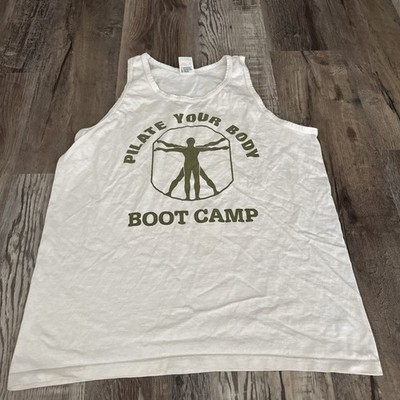  Pilate Your Body  boot camp tank top workout shirt  Real Men Do Pilates  (39)