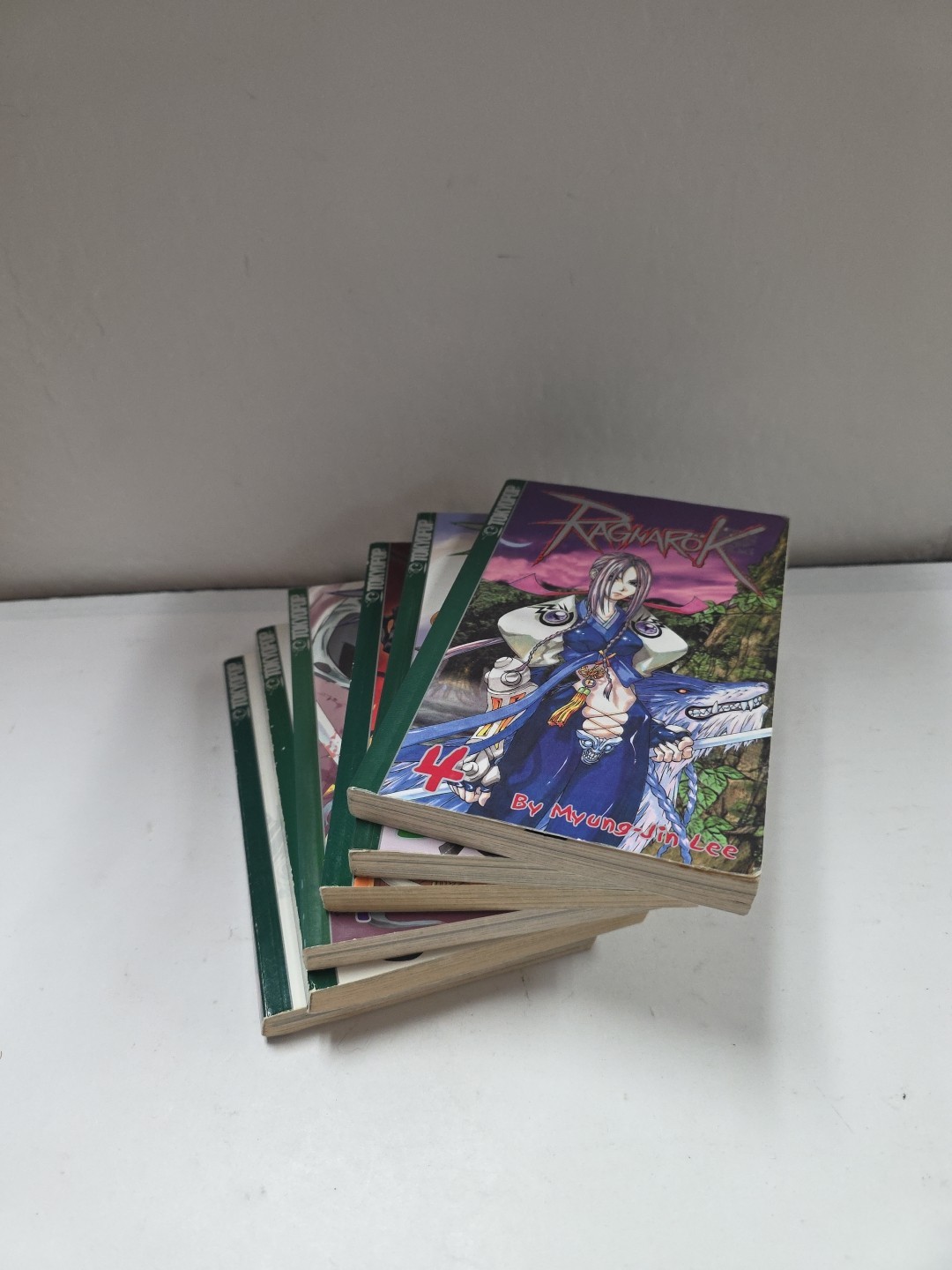 RAGNAROK Lote de (6) Libros Vol 4, 5, 6, 7, 8 y 10 Manga Tapa blanda