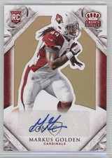 2015 Crown Royale Rookie Signature Retail Bronze 68/199 Markus Golden Auto 0f6