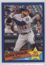 2020 Topps 1985 Topps Baseball All-Stars Blue George Springer #85AS-37 0jj5