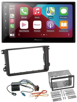Pioneer USB MP3 DAB 2DIN Bluetooth Autoradio für VW Sharan ab 10 Tiguan ab 07 To - Bild 1 von 4