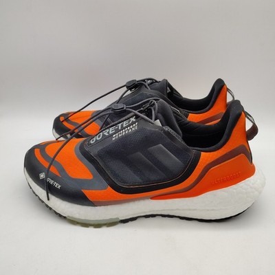 adidas UltraBoost 22 Gore-Tex GTX Impact Orange Black GX9126 Shoes Men Size 7.5