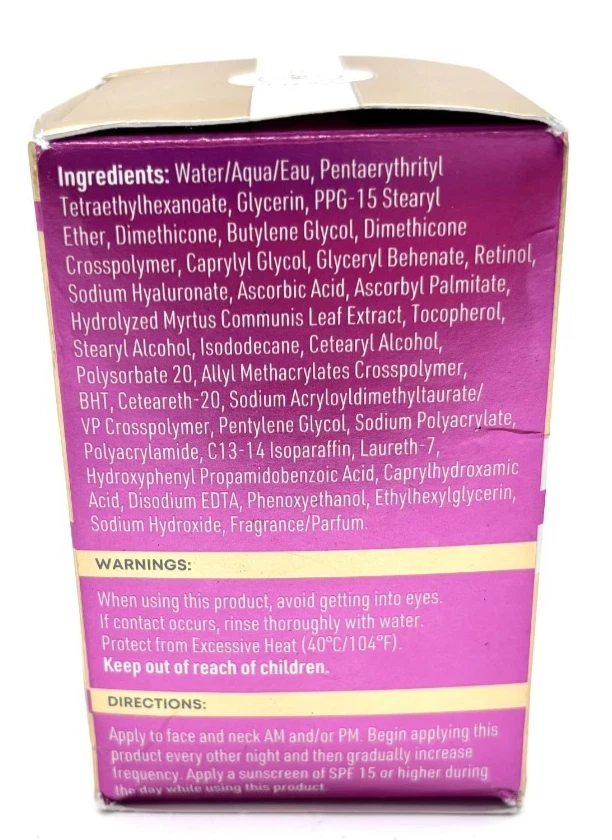 RoC Retinol Correxion Max Daily Hydration Anti-Aging Face Moisturizer - Image 4 of 4