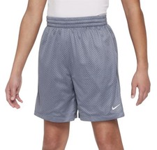 Boy  s Nike Multi Dri-FIT Mesh Shorts, Dark Gray, Size Small 8-9 , NWT