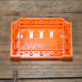 LEGO City Orange Wedge 4x6x2/3 Triple Curved Arctic Explorer Logo 52031pb079