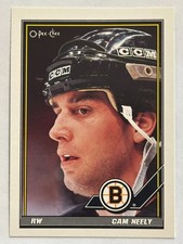1991-92 O-Pee-Chee #192 Cam Neely Boston Bruins