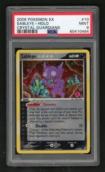 Sableye 10/100 EX Crystal Guardians Holo Rare