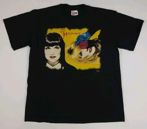 Heart Band Tour T Shirt Rare 80s 90s Winterland Rock 1980s vintage concert t-shirt, vintage, single stitch, B+ condition