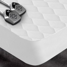 Biddeford Queen Electric Heated Quilted Mattress Pad: 10 Heat Settings,