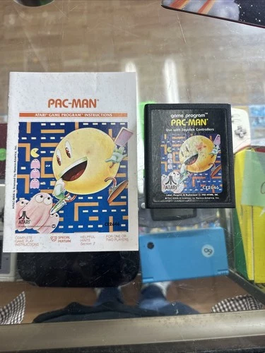 Pac-Man (Atari 2600, 1981) With Manual