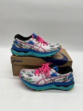 Asics Gel-Nimbus 24 Women s Sz 7.5 White/Pink...