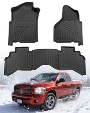 Car Floor Mats For Dodge Ram 1500 2002-2008 Quad Cab For Ram 25003500 200...